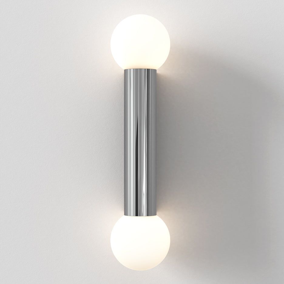 Ortona Twin/Single Matt Black/Polished Chrome - Finish