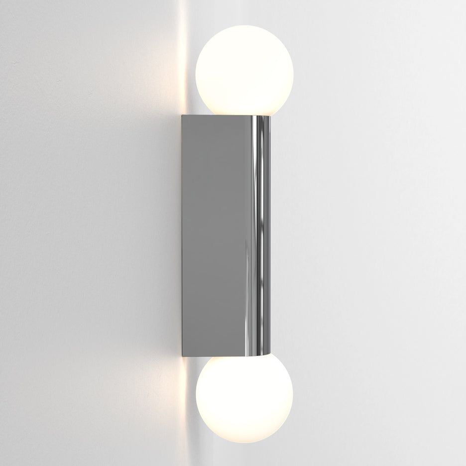 Ortona Twin/Single Matt Black/Polished Chrome - Finish