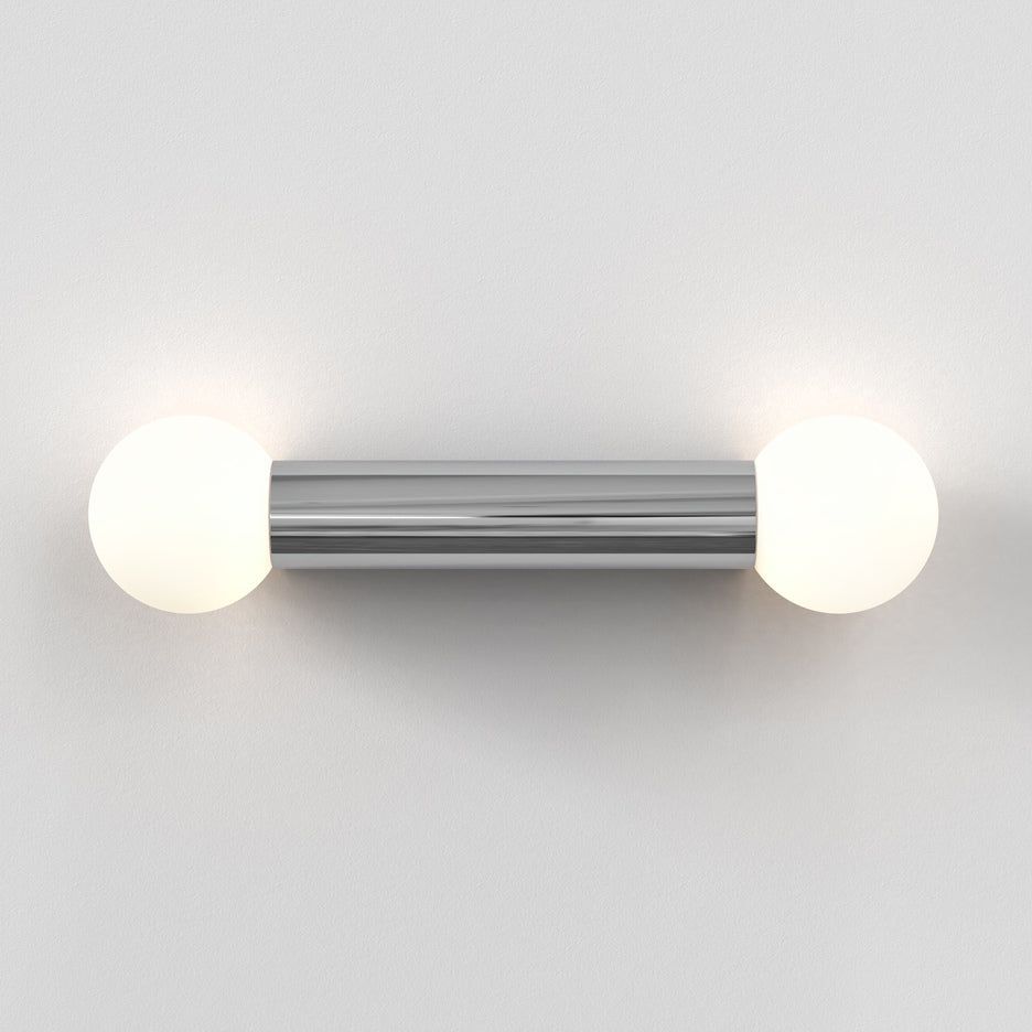 Ortona Twin/Single Matt Black/Polished Chrome - Finish