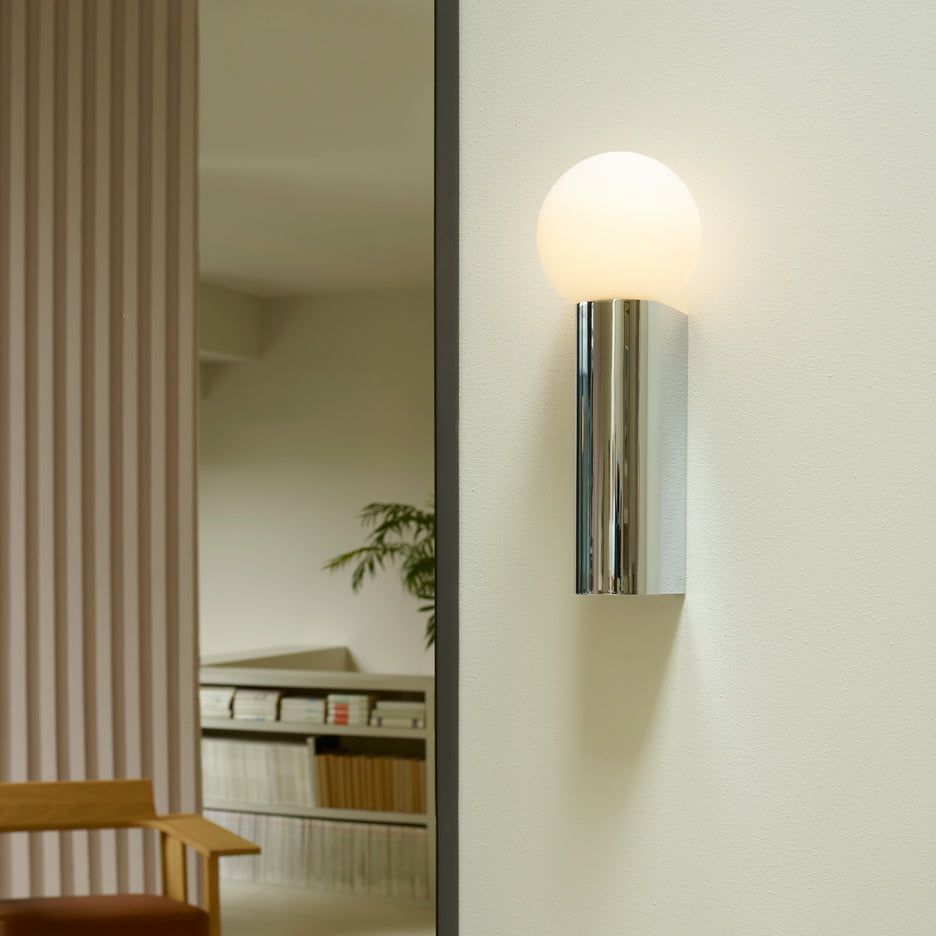Ortona Bathroom Wall Light IP44 Polished Chrome Promotional Offer