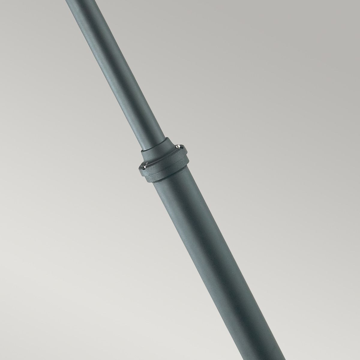 Oslo 2 Light Lamp Post - Black/Galvanised IP55  E27