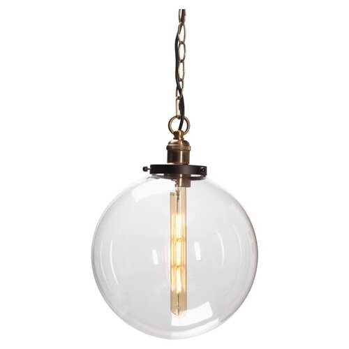 Otra Black Brushed Gold/Chrome 1Lt Pendant