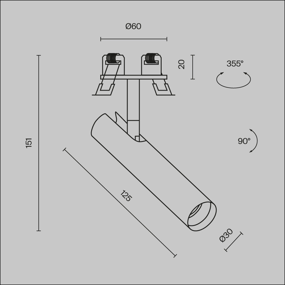 Focus T Downlight- Various Finishes