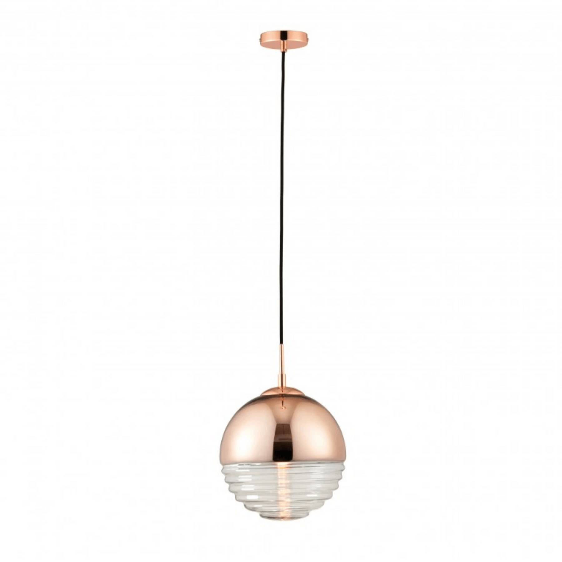 Paloma 1Lt Pendant Light - Chrome/Copper/Gold