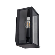 Parker IP44 Black Wall Light - One Light and Two Light