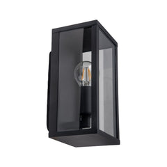 Parker IP44 Black Wall Light - One Light and Two Light