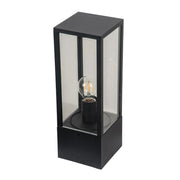 Parker IP44 Black Bollard Light - Small and Large
