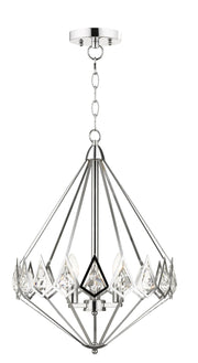 Paragon Crystal Pendant 1 & 3 Light Polished Chrome