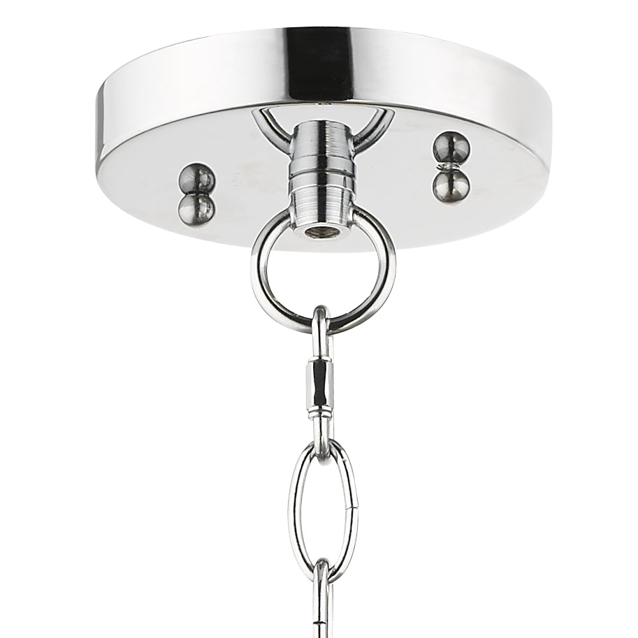 Paragon Crystal Pendant 1 & 3 Light Polished Chrome