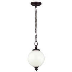 Parkman 1 Lt Small Pendant Ceiling Light - Oil Rubbed Bronze Finish