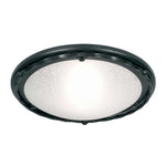 Pembroke Two Styles Flush Light - Black/Black & Gold E27