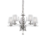 Pegaso Centre Light - White/Brass Finish - Cusack Lighting