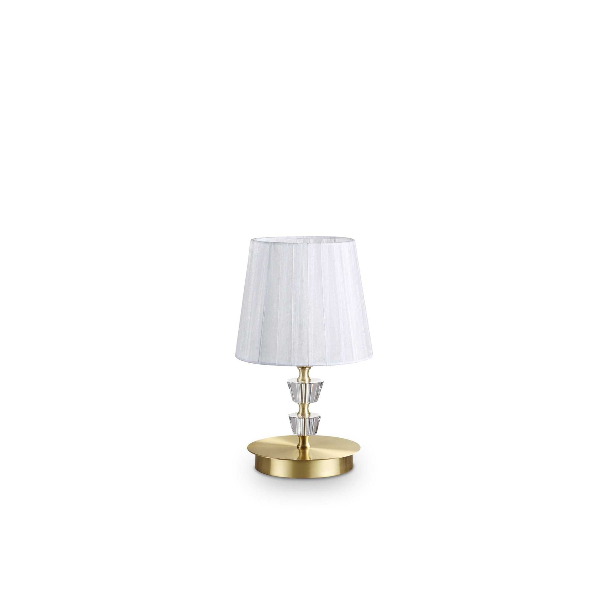 Pegaso Table Lamp - Chrome/Brass Finish - Cusack Lighting