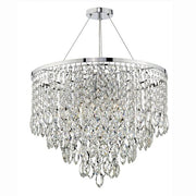 Pescara 5 Light Round Decorative Crystal Chandelier