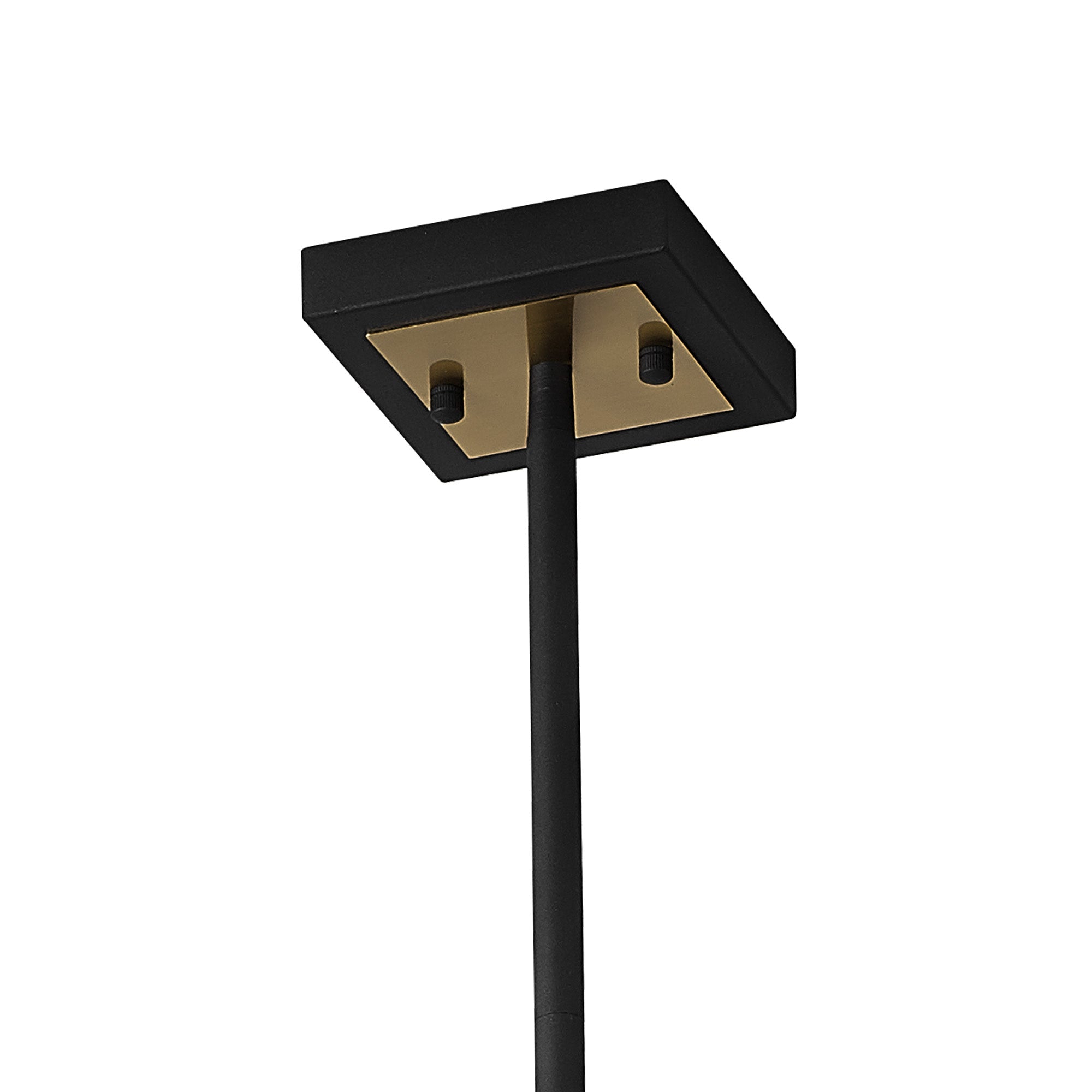 Pesaro Centre Ceiling Light, 4/8 x E14, Anthracite & Satin Nickel/Black & Gold
