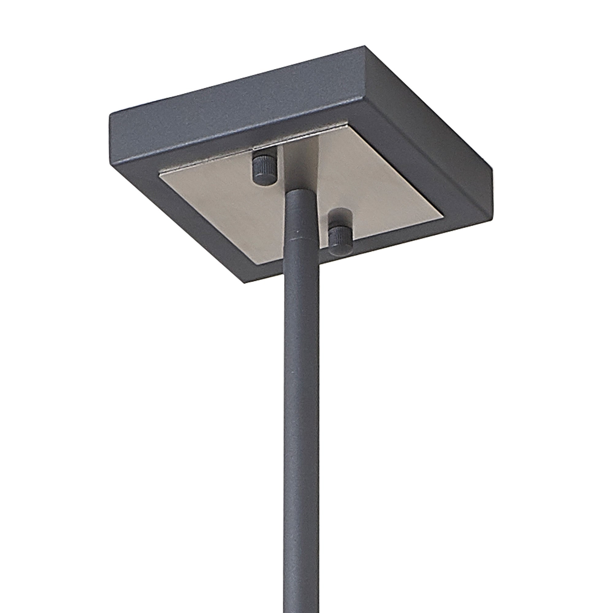 Pesaro Centre Ceiling Light, 4/8 x E14, Anthracite & Satin Nickel/Black & Gold