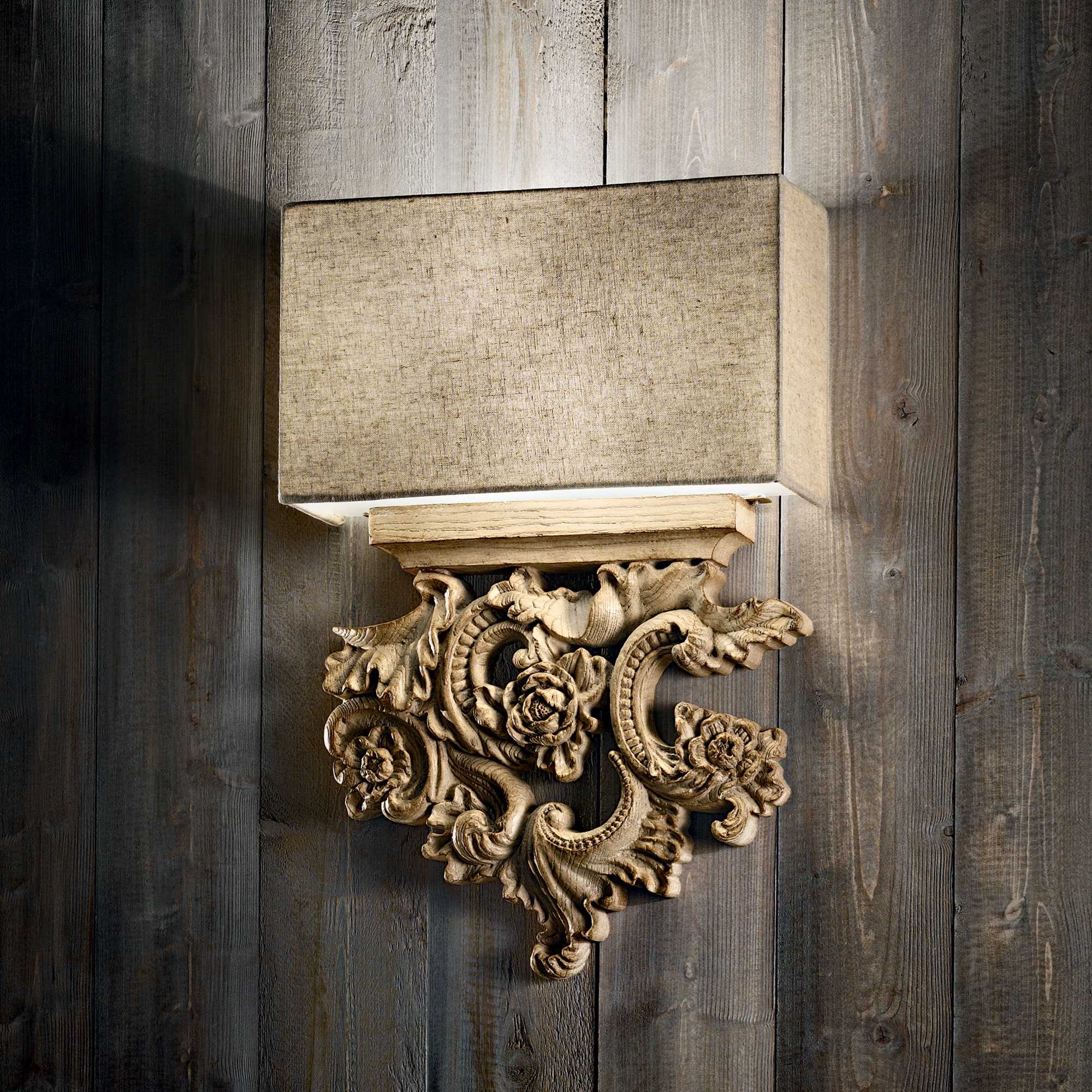 Peter Wall Light - Canvas Finish - Cusack Lighting