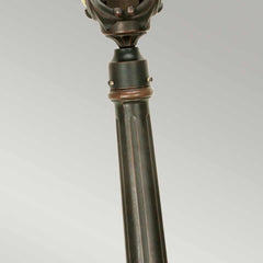 Philadelphia 1/3Lt Pillar - Old Bronze IP44 E27