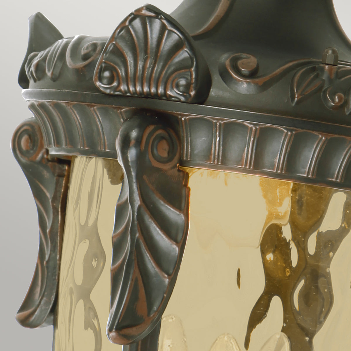Philadelphia Large & Down Wall Lantern - Old Bronze Finish