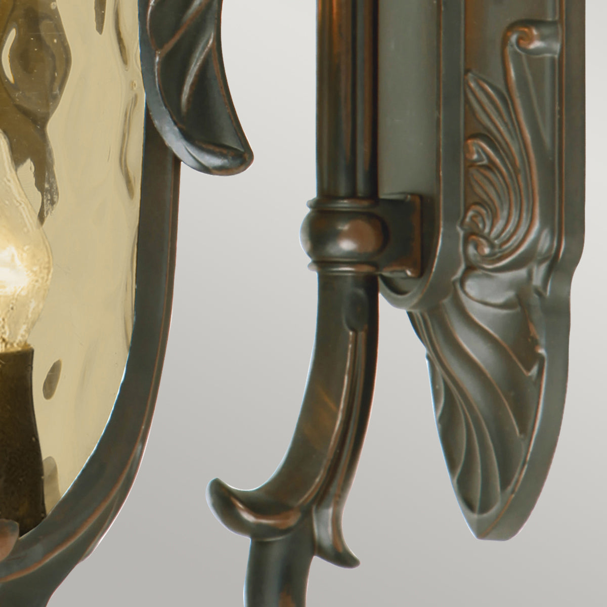 Philadelphia Large & Down Wall Lantern - Old Bronze Finish