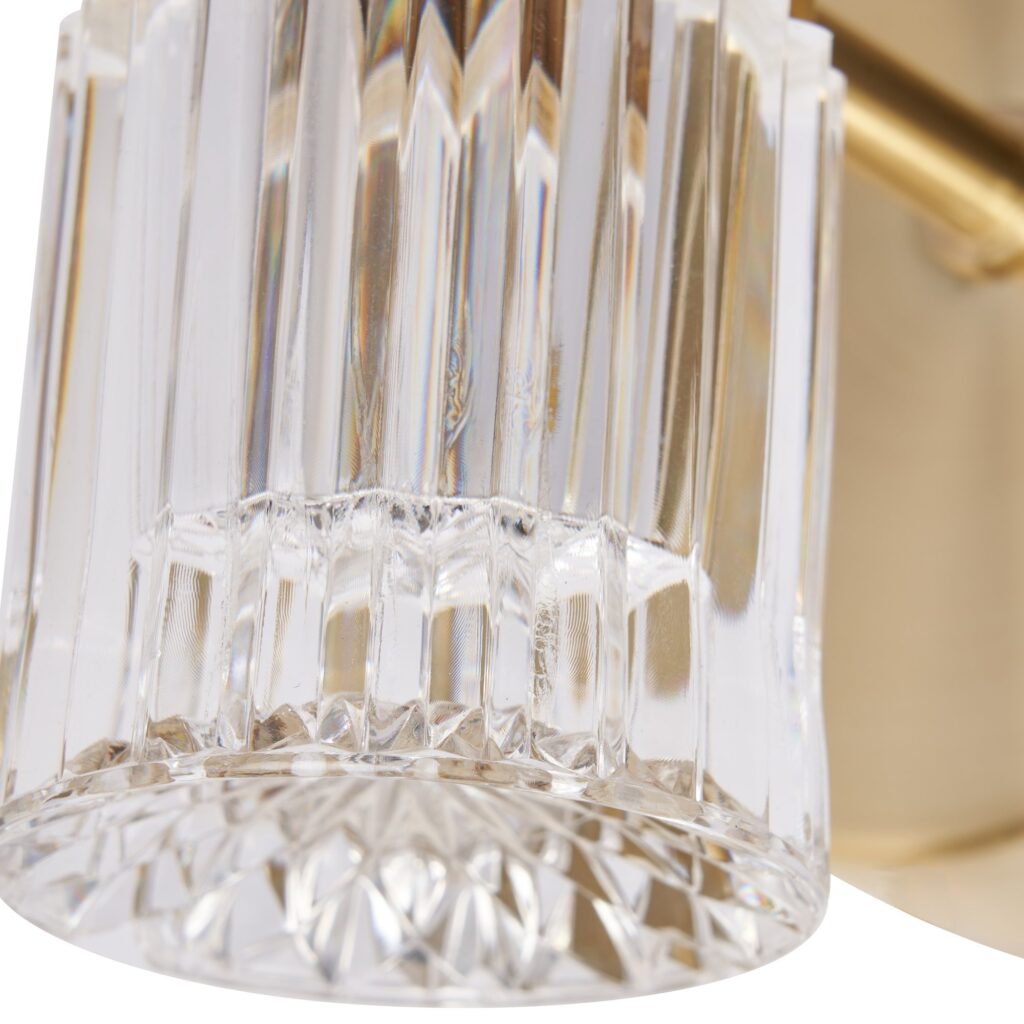 Bizet 5w LED 1light Adjustable Spot CCT IP44-  Satin Brass/ Chrome