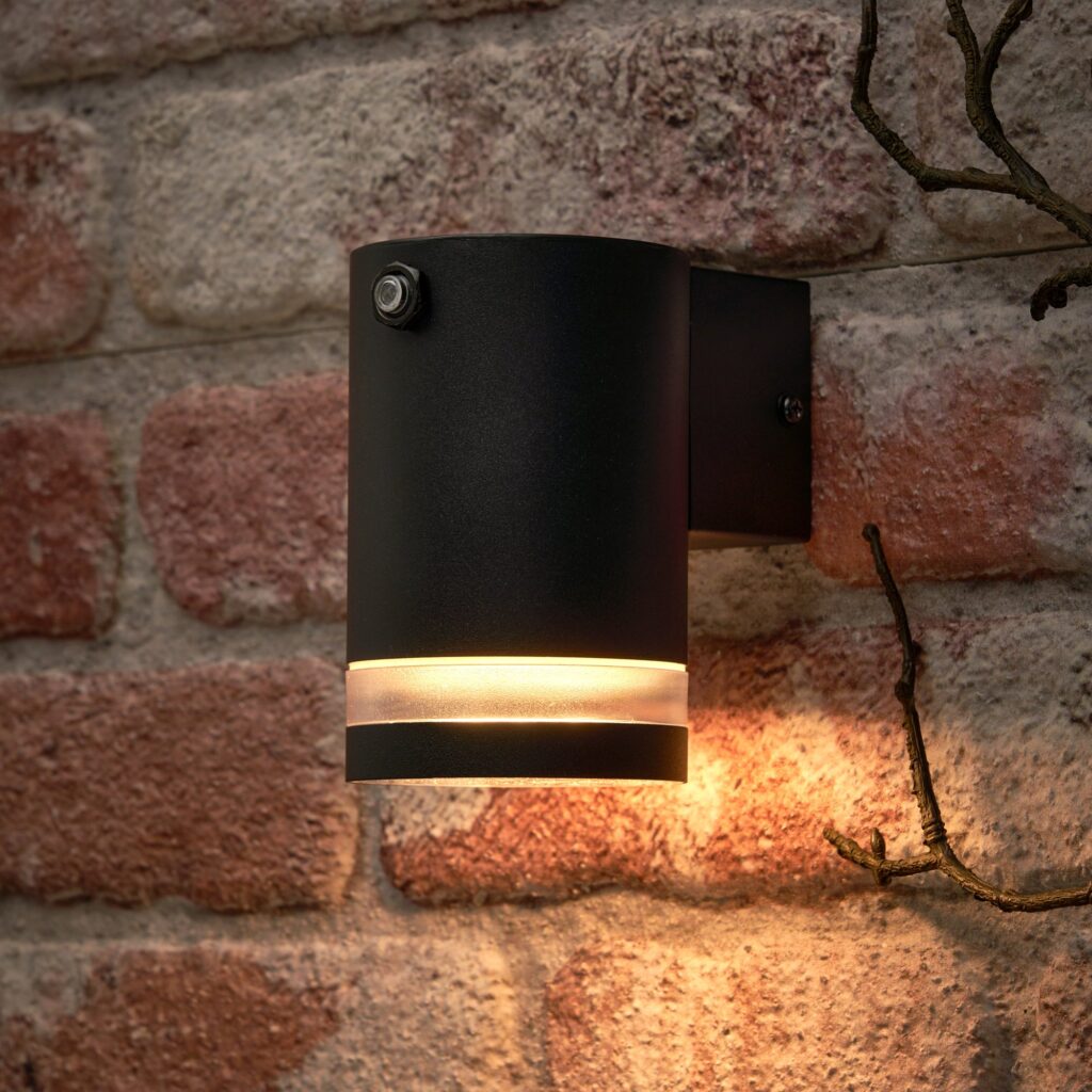 Grant LED Up & Down Wall Light- Black