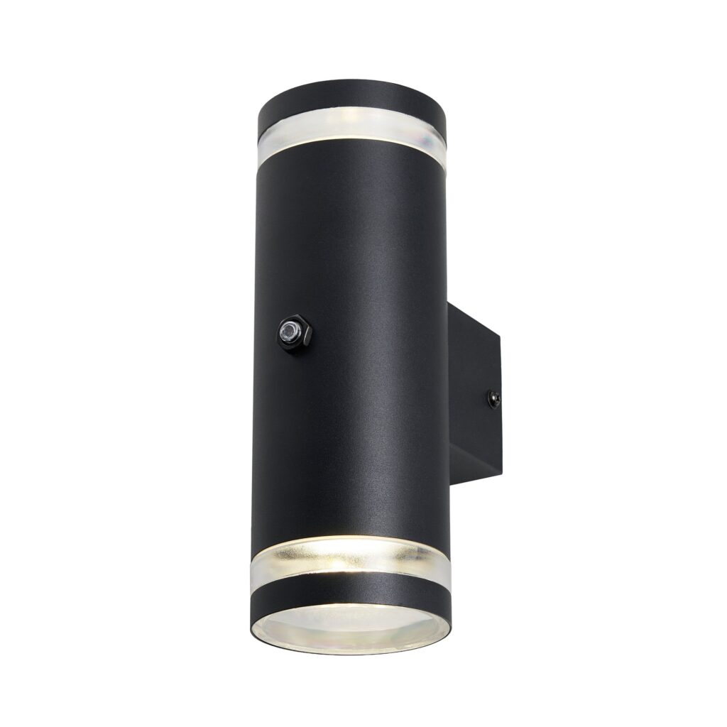 Grant LED Up & Down Wall Light- Black