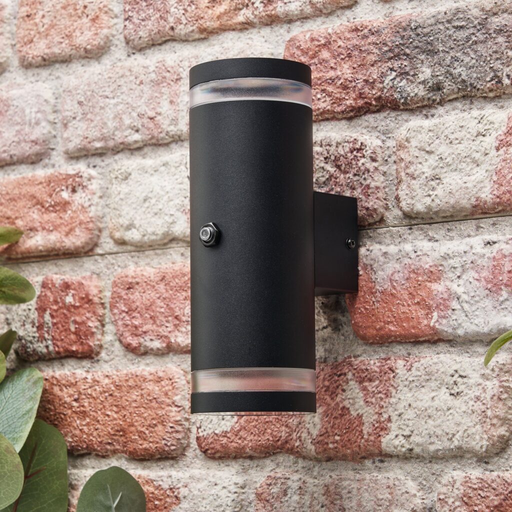 Grant LED Up & Down Wall Light- Black