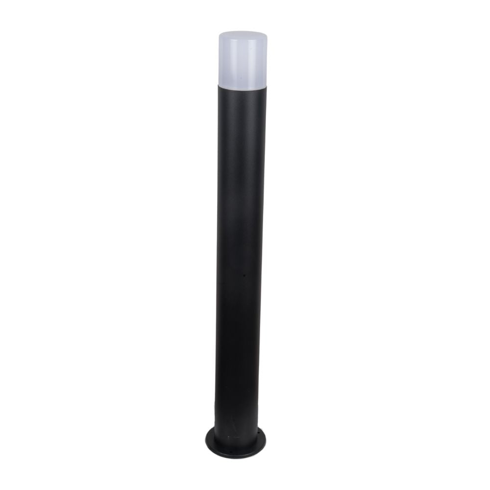 Piper IP44 Black Bollard Light - Small and Large