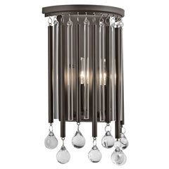 Piper 2 Light Wall Light - Espresso Finish - Cusack Lighting