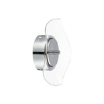 Pisa Indoor LED Wall Light, 1 x 6W LED, 4000K, 460lm, Polished Chrome, 3yrs Warranty