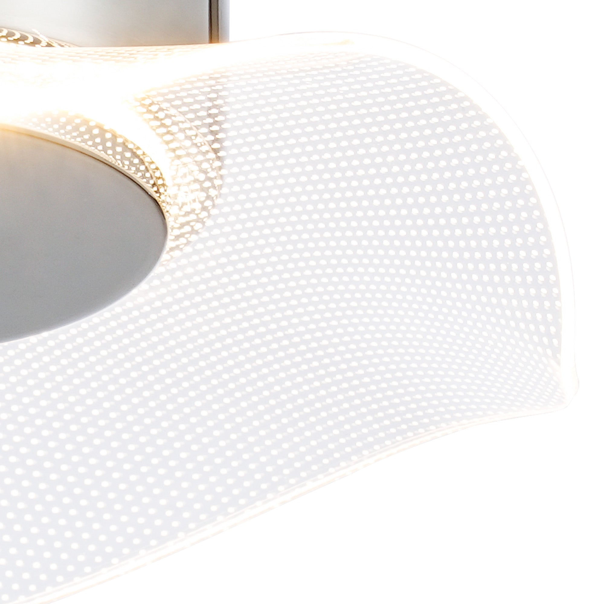 Pisa Indoor LED Wall Light, 1 x 6W LED, 4000K, 460lm, Polished Chrome, 3yrs Warranty