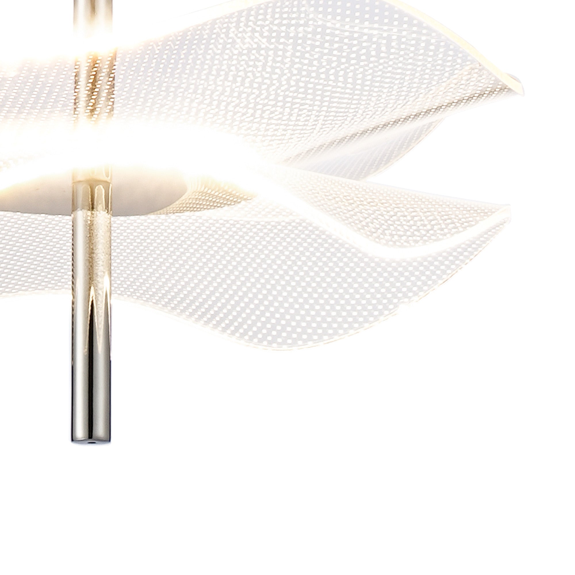 Pisa LED Hanging Light, 1 x 6W LED, 4000K, 460lm, Polished Chrome, 3yrs Warranty