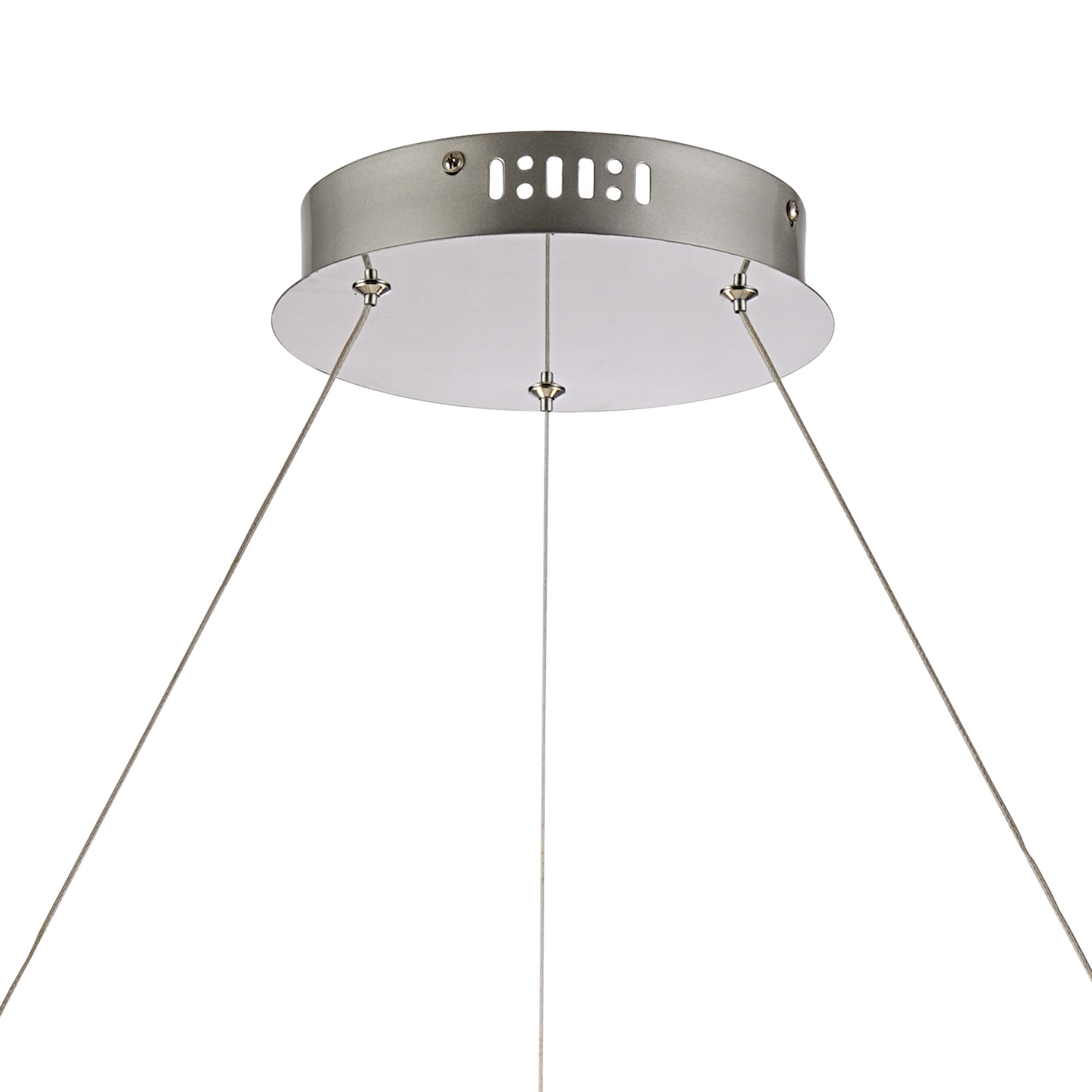 Pisa Ring LED Hanging Light, 8/12 x 6W LED, 4000K ,3700lm, Polished Chrome, 3yrs Warranty