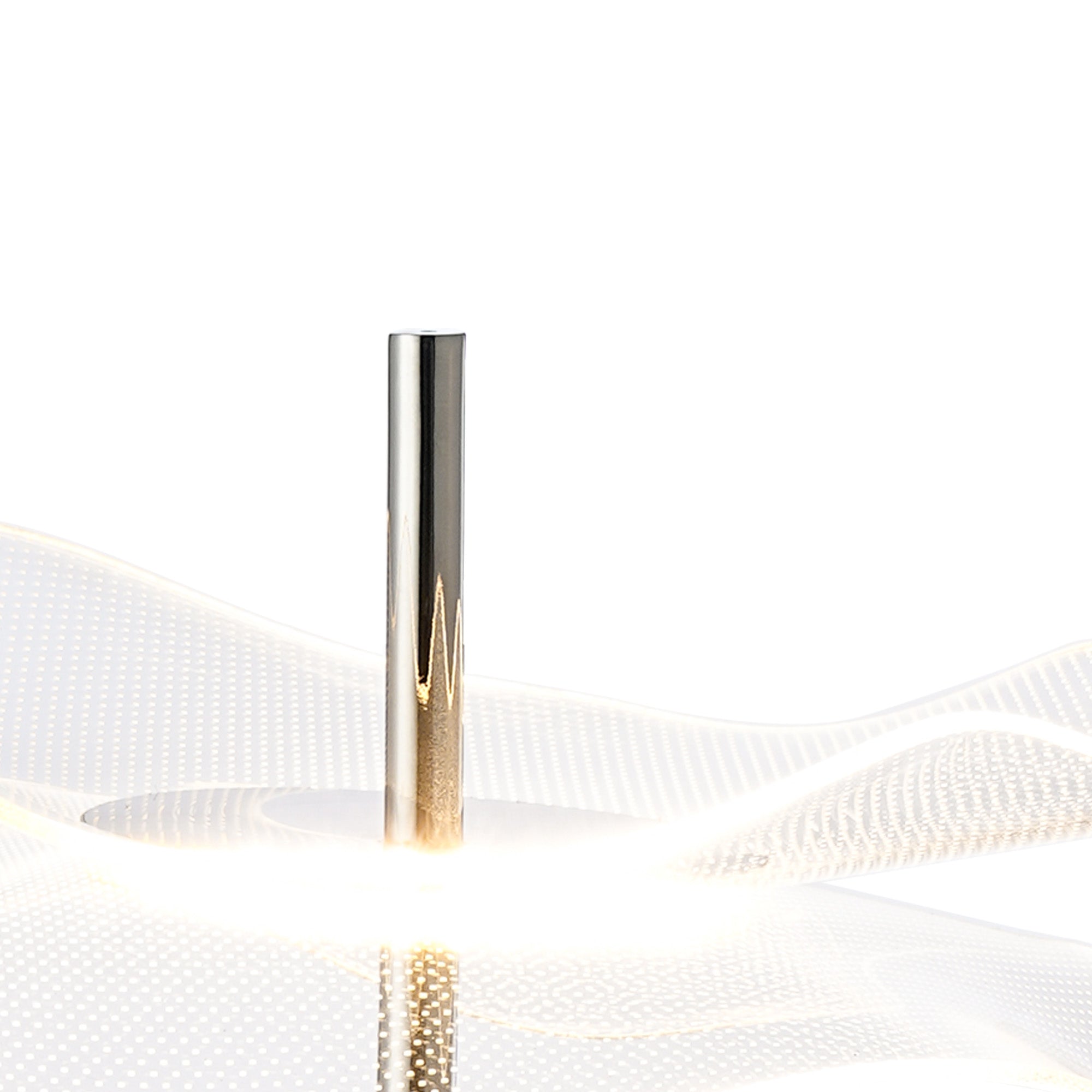 Pisa Table Lamp, 1/2 x 6W LED, 4000K, Polished Chrome, 3yrs Warranty