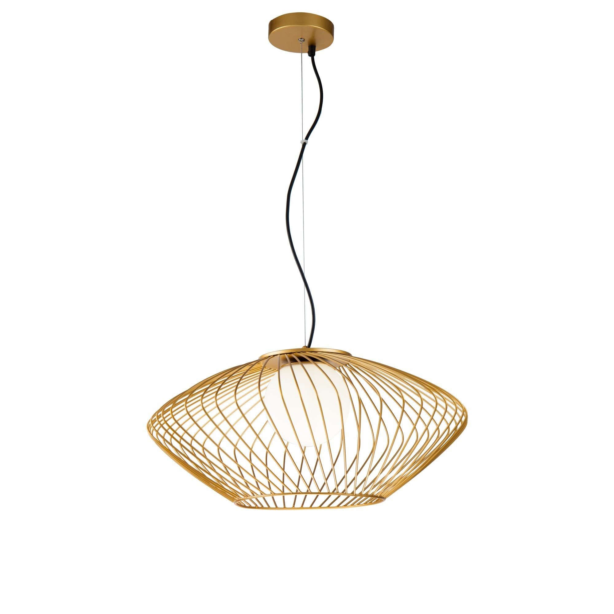 MAYTONI | Plec Pendant Ceiling Light - Gold Finish IP20