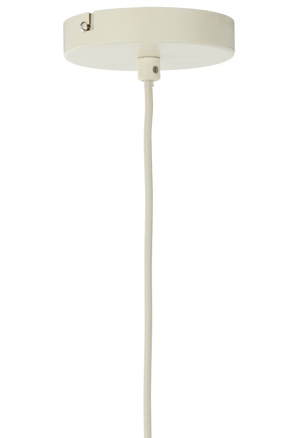 Plumeria Medium Wide Hanging Lamp - Sand Finish