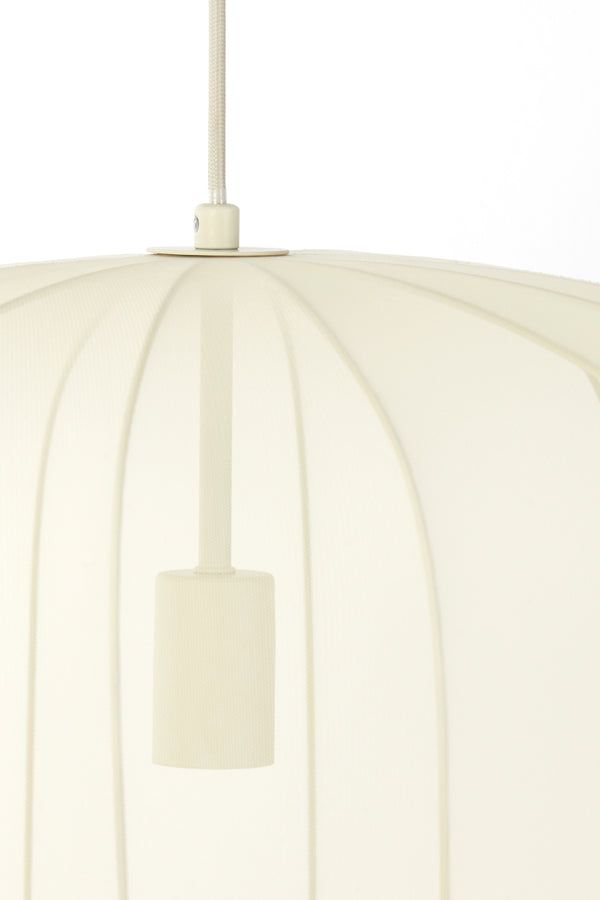 Plumeria Large Wide Hanging Lamp - Sand Finish