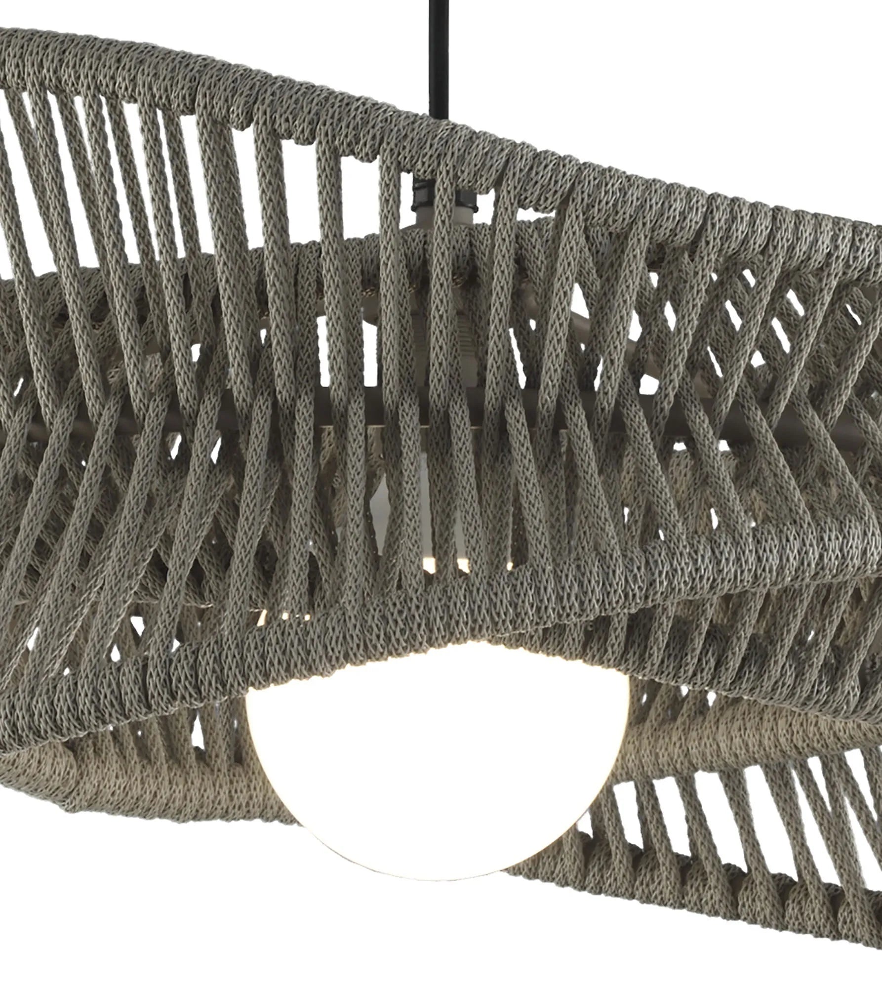 Polinesia  19cm/ 31cm/ 60cm Pendant E27, IP44, Beige Oscu, 2yrs Warranty