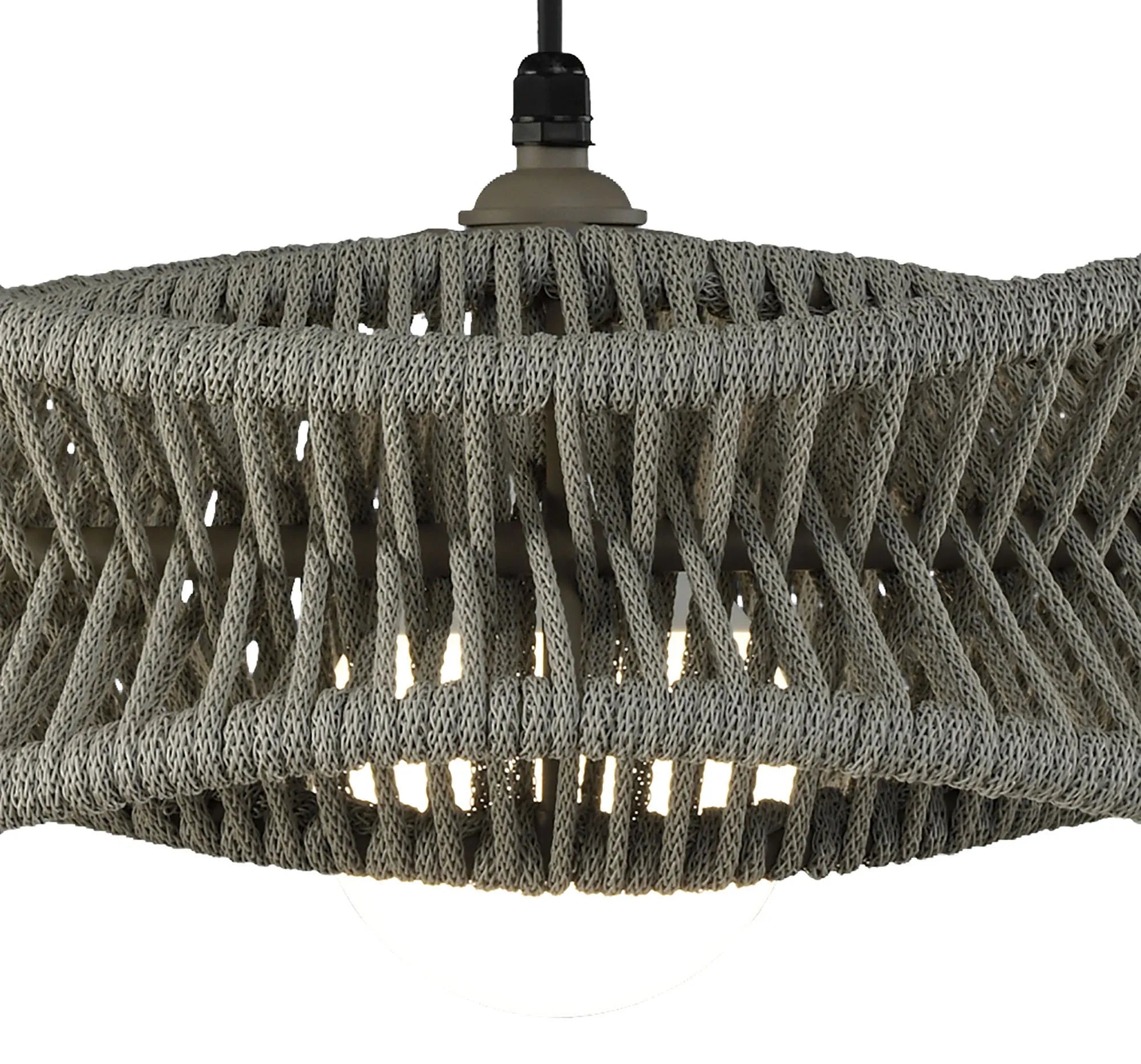 Polinesia  19cm/ 31cm/ 60cm Pendant E27, IP44, Beige Oscu, 2yrs Warranty