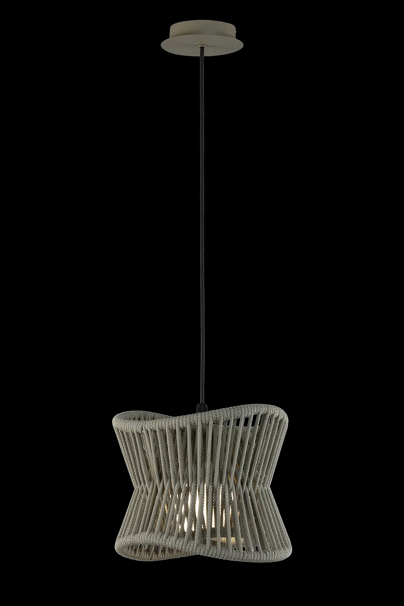 Polinesia  19cm/ 31cm/ 60cm Pendant E27, IP44, Beige Oscu, 2yrs Warranty