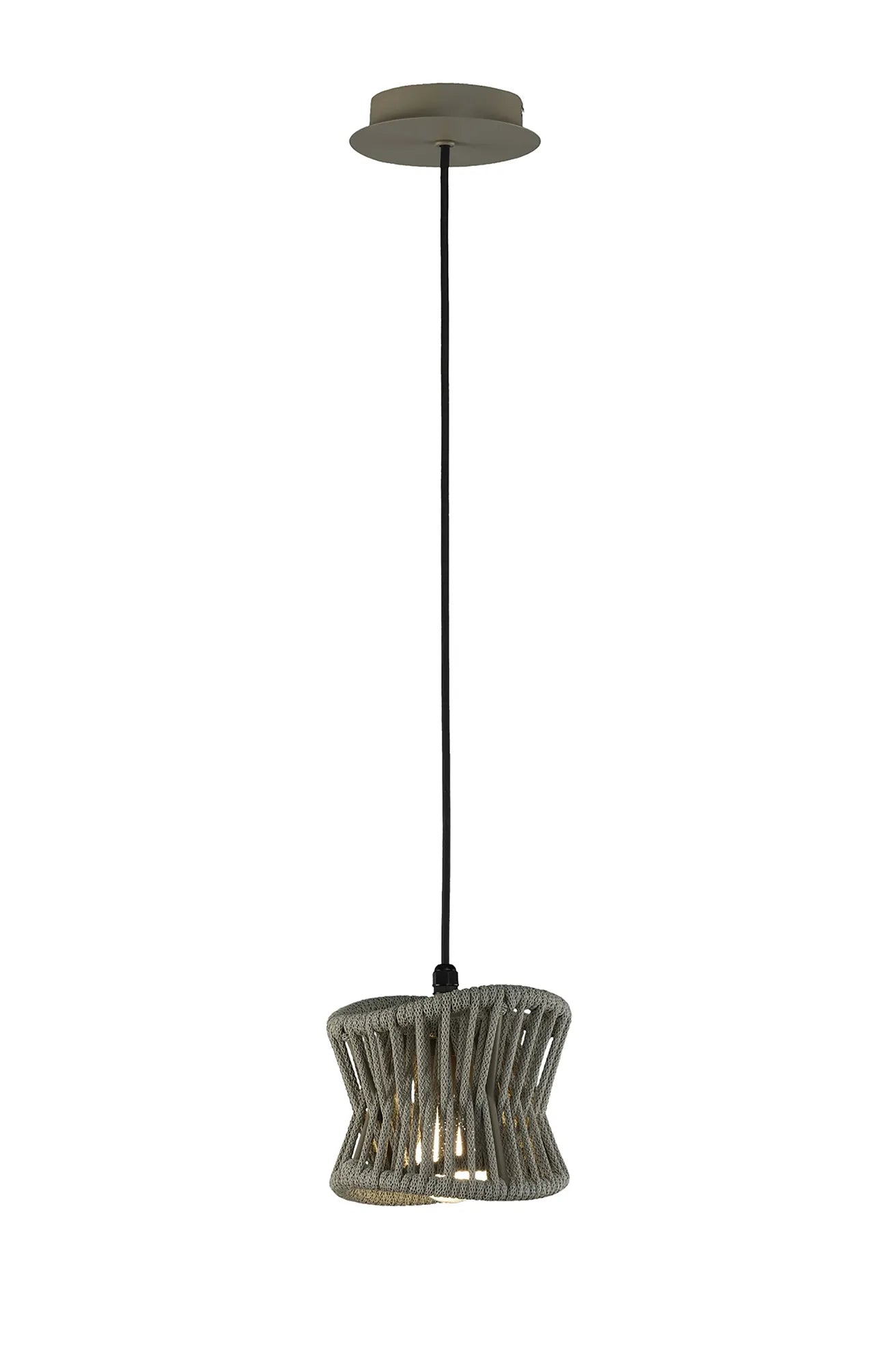 Polinesia  19cm/ 31cm/ 60cm Pendant E27, IP44, Beige Oscu, 2yrs Warranty