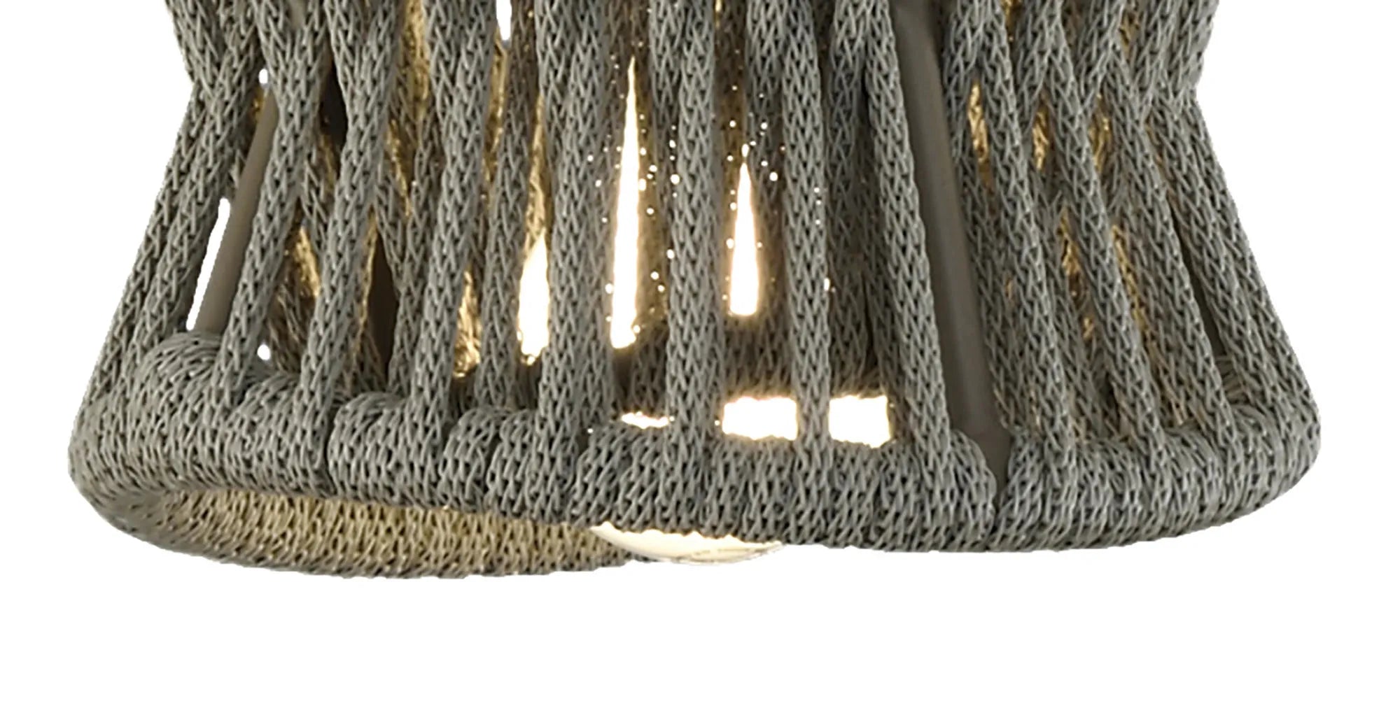 Polinesia  19cm/ 31cm/ 60cm Pendant E27, IP44, Beige Oscu, 2yrs Warranty