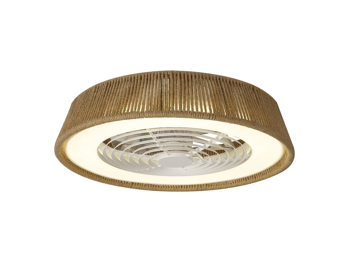 Polinesia LED Fan Remote Control -  Beige Oscu