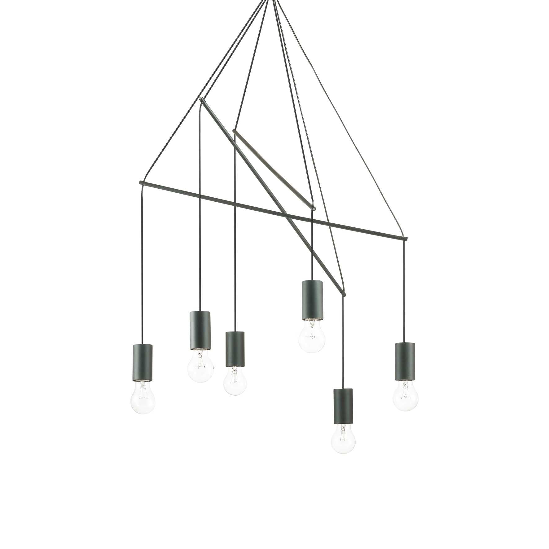 Pop Centre Ceiling Light - Black Finish - Cusack Lighting