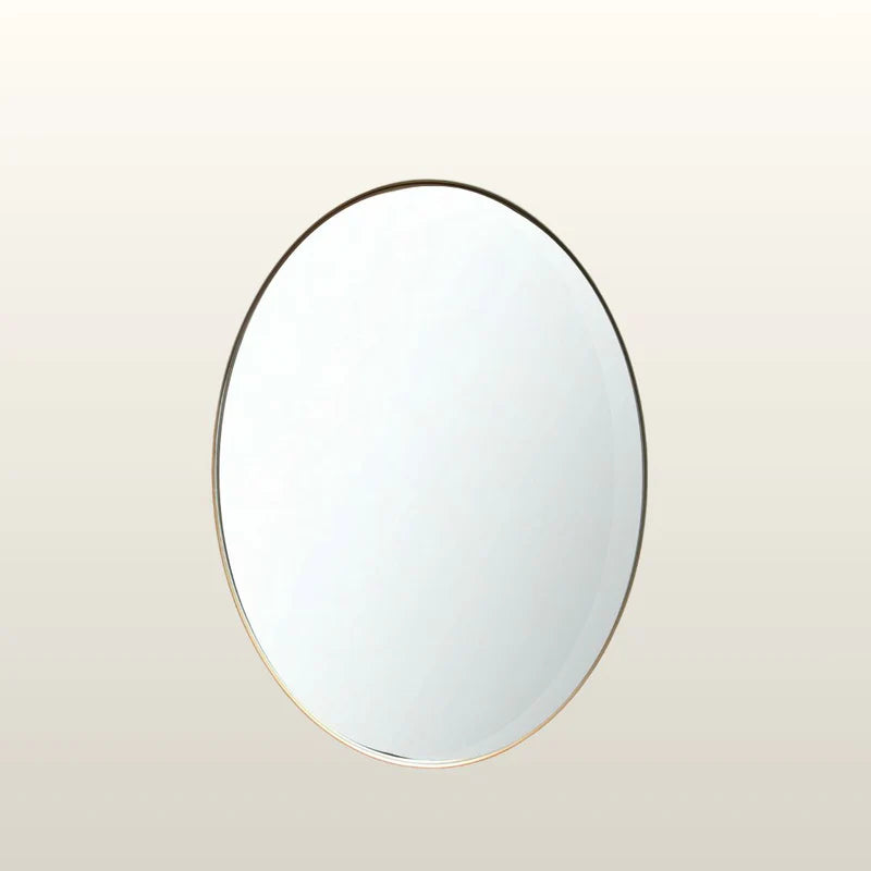 Portland Rectangular/ Round/ Oval Gold Mirror- Various Sizes