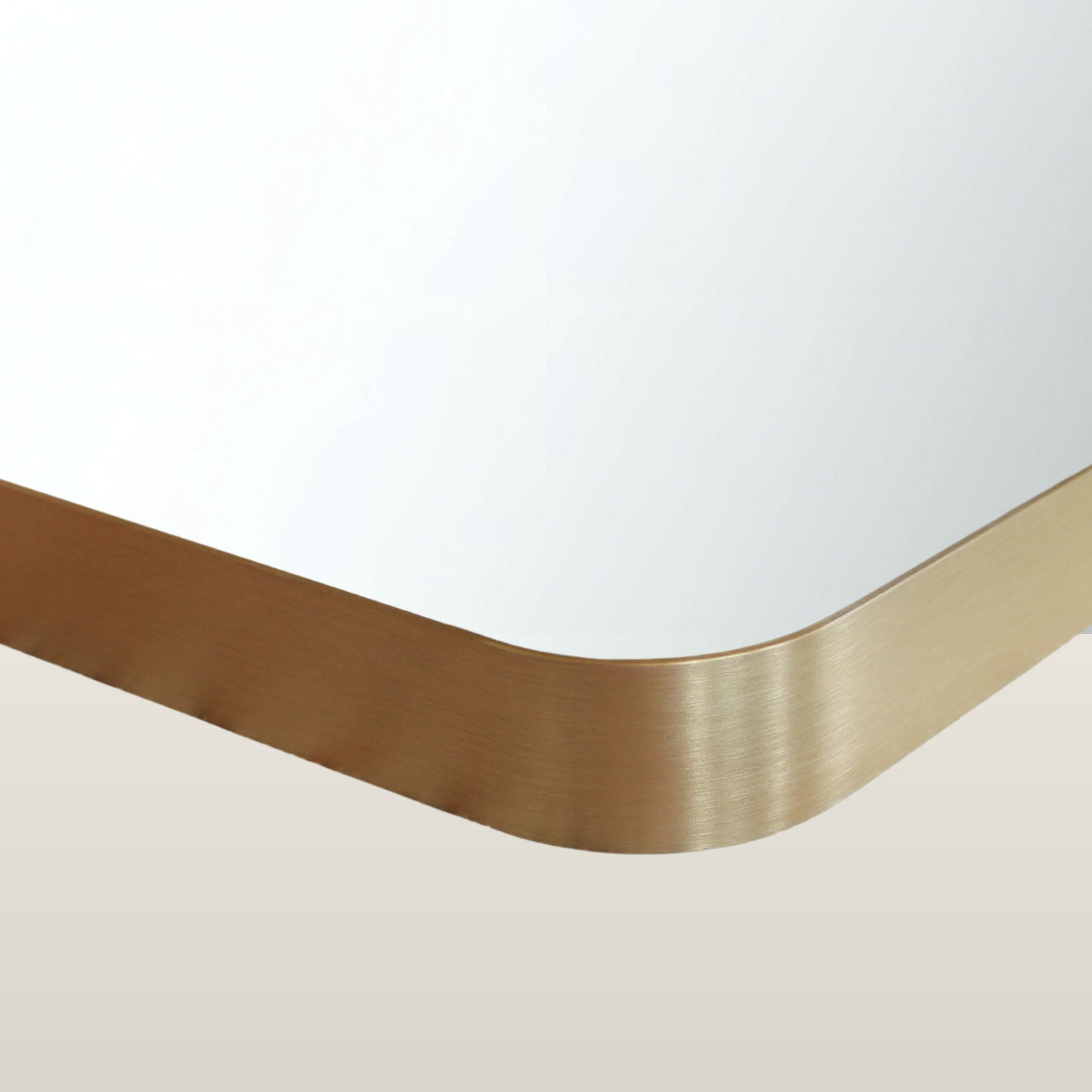 Portland Rectangular/ Round/ Oval Gold Mirror- Various Sizes