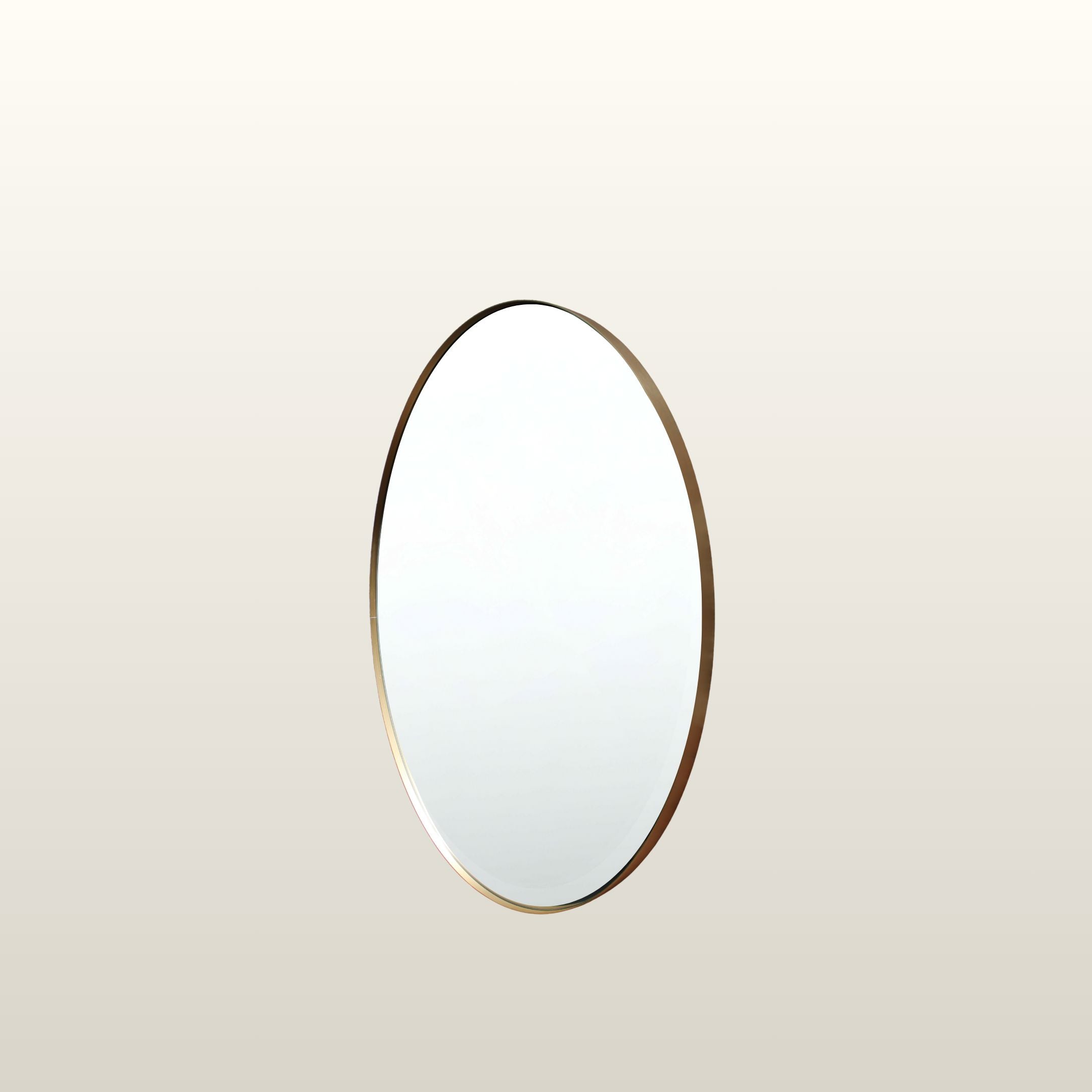 Portland Rectangular/ Round/ Oval Gold Mirror- Various Sizes