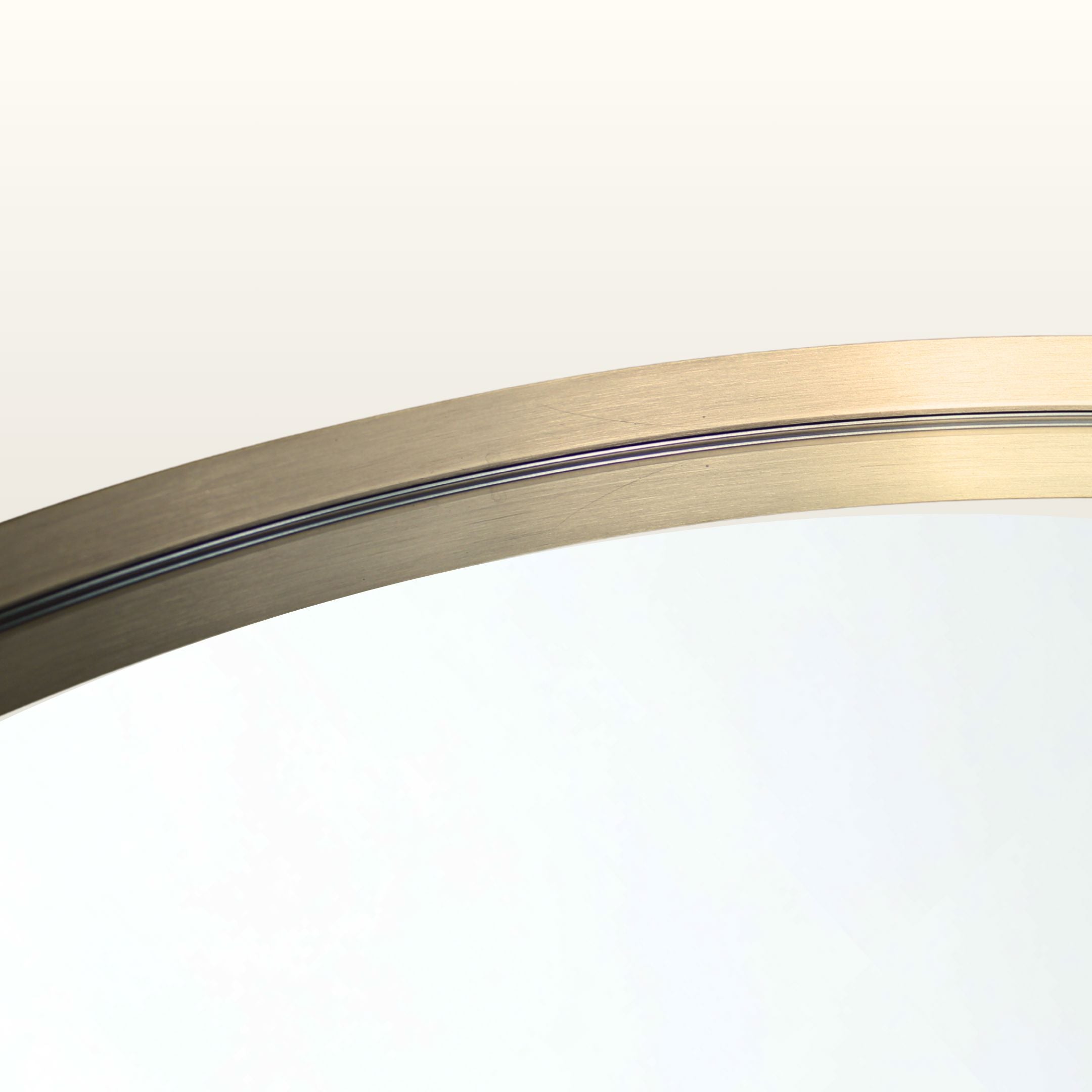 Portland Rectangular/ Round/ Oval Gold Mirror- Various Sizes