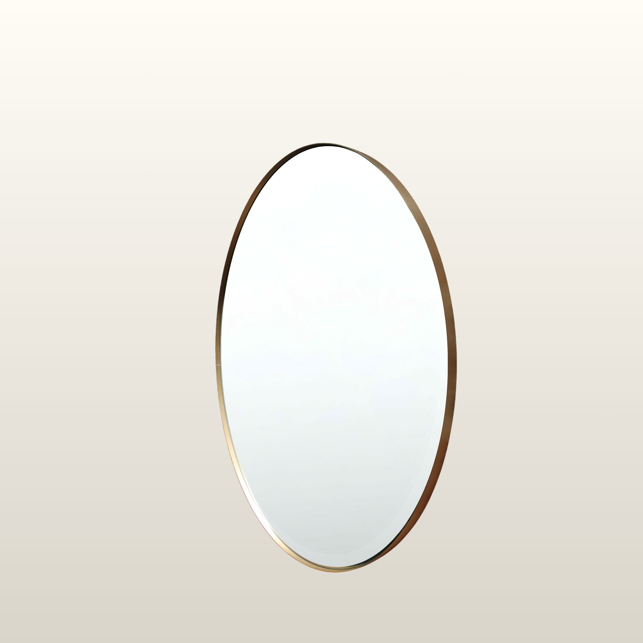 Portland Rectangular/ Round/ Oval Gold Mirror- Various Sizes